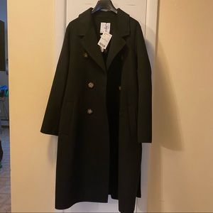 Black MNG Mango Coat size M (NWT)